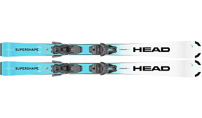 Превью Детские горные лыжи Горные лыжи HEAD Supershape JRS + JRS 7.5 GW (31441501)
